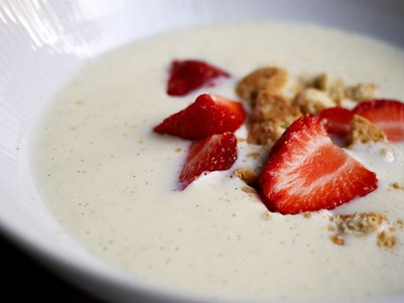 SOPA DE FRESAS: SANA Y DEPURATIVA